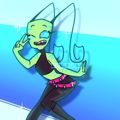 hello! Zeirra is my irken child ❤ I doubt I have to worry, but just incase please do not re-upload my art. https://t.co/dcKhiYhBuE