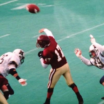 CMU Qb 89-93. Offensive Coordinator Utica Eisenhower. co owner You’Re Football Academy QB/WR