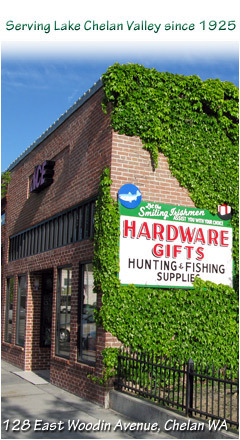 Since 1925, Kelly's Hardware has been the trusted source of friendly service and quality hardware at Lake Chelan, Washington.