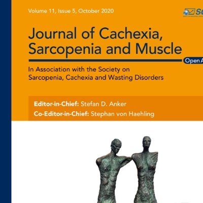 JCSM is a peer-reviewed journal publishing research related to body composition, muscle loss during normal lifespan & as part of chronic disease. @SCWDNews