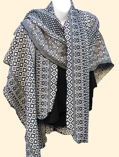 Uniquely designed and hand sewn wrap and scarf sets, and poncho scarves sold exclusively at craft shows in CT, MA, NJ, and NY.