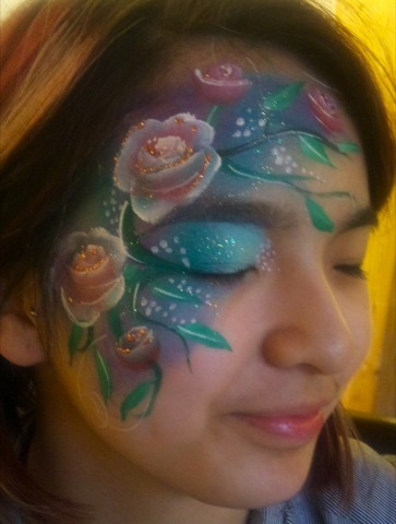 I am a professional face painter a member of FACE a professional face painting asdociation