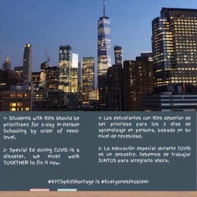 Proteger la Educación Especial de NYC. Somos un grupo diverso de padres y defensores. / Protect NYC Special Education. A diverse group of parents and advocates.