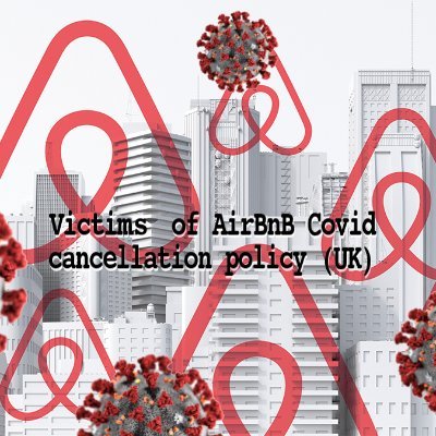 This account aim to help people affected by Airbnb's cancellation policy regarding Covid19 in the UK.