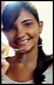 Gabriela Quito, São Paulo, 16 anos. 10 de abril de 1995. Corinthiana.