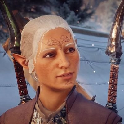 One Tired Elf || Dalish rogue(?) || #DARP #ESRP || crossover friendly || by Berry