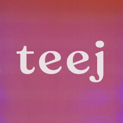 I make music. musicteej@gmail.com FADES is OUT NOW! Stream/Purchase/Download here - https://t.co/iwfZAGEDTn