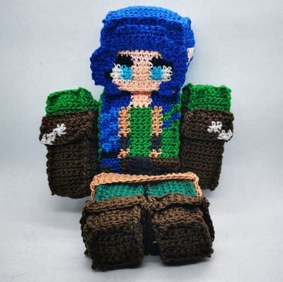 Enjoy crocheting and playing games like WoW, Minecraft, Dofus, Diablo, ect.

All views of Plushies on my Minecraft Crochet Instagram