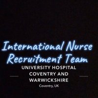 International Nurse Recruitment💙(@IntlNurses_UHCW) 's Twitter Profile Photo