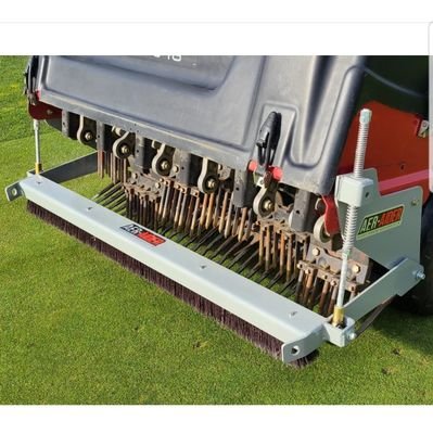 Do you solid tine aerate over dry sand? Aer-Aider is a Patented brush attachment for the ProCore 648. Save time. Eliminate bridging and tire ruts. Heal faster!