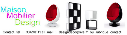 V Mobilier Design vous présente du  mobilier design et contemporain de qualité.