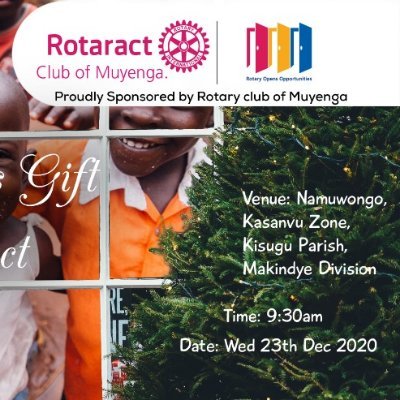 A community base NGO/club partner with the Rotary International Organization and sponsored by The Rotary Club of Muyenga Kampala.