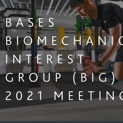 Official Twitter account for the BASES Biomechanics Interest Group (BIG) Meeting 2021 hosted (virtually) by Solent University Southampton, Friday 9th April 2021