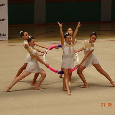 txikiritmo aerobic gimnasia. Colegio Urdaneta