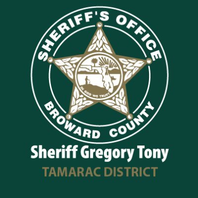 Official account for @browardsheriff serving the Tamarac District. For emergencies, please dial 9-1-1. For non-emergencies, dial 954-764-4357.