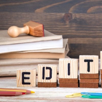 Editing services for authors