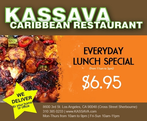 KASSAVAS's profile picture. Reviewed by LOS ANGELES TIMES, ZAGAT rated, 4 stars on Yelp, the most amazing Caribbean food in LA !