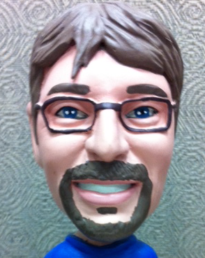 My Bobble-head Dobble-ganger!