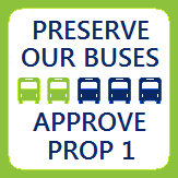 Preserve Our Buses is a campaign in Clark County WA to pass Prop 1 on the Nov 2011 ballot & to prevent losing 2 of every 5 C-TRAN bus service hours.
