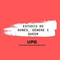 Estudis de Dones, Gènere i Queer (UAB) (@genereuab) 's Twitter Profile Photo