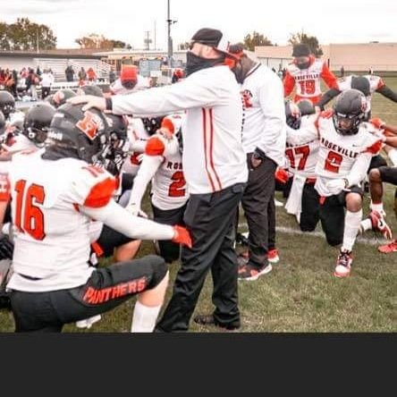 Loving father, Roseville Football JV D.C., Rville Ast. V. Wrestling Coach & Retired Marine (2D MSOB G & 3/8 I)