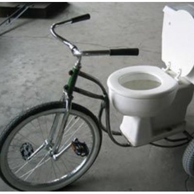 I am a toilet that can move ANYWHERE!