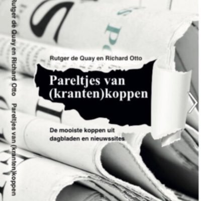 Pareltjes van (kranten)koppen. Tips of contact via DM of topdiekop@gmail.com. Een project van @rutger_. Het boek ‘Top die (kranten)kop’ is nu te koop ⬇️