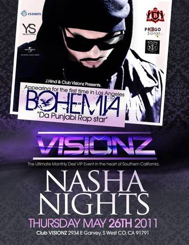 L.A.'s premiere Monthly VIP Desi Club.Vegas in L.A. atmosphere with a Desi touch! Party with the top Desi Artists & DJ's at the hottest Desi Club in L.A.!