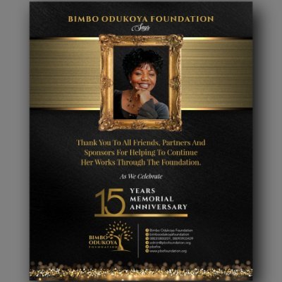Bimbo Odukoya Foundation provides information, resources, support & training to women and youths particularly young girls in disadvantaged communities across NG