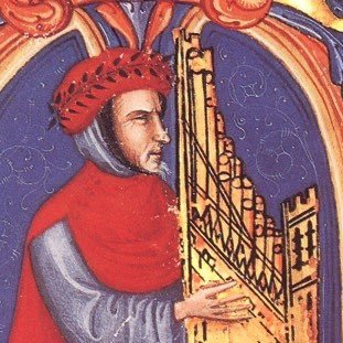 Yes, I am 14th-century composer and organist Francesco Landini, serious inquiries only (he/him) 💜🤍🖤