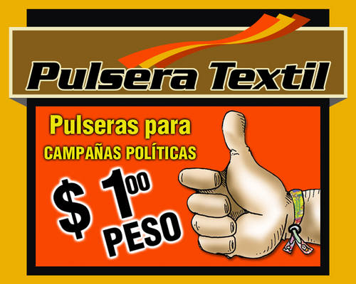 Somo una empresa familiar fundada en 1992, dedicada a la fabricación de pulseras textiles y/o bordadas, para campañas políticas o publicitarias.