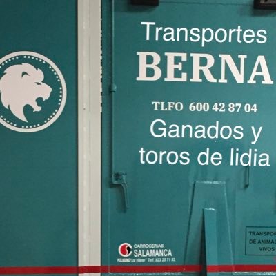 transporte de ganado y toros de lidia. oleeee