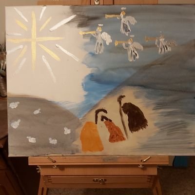 amateur painter, Ifbap, and I follow Christian's
