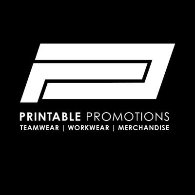 One of the UK's leading suppliers of Teamwear | Workwear | Merchandise sales@printablepromotions.co.uk