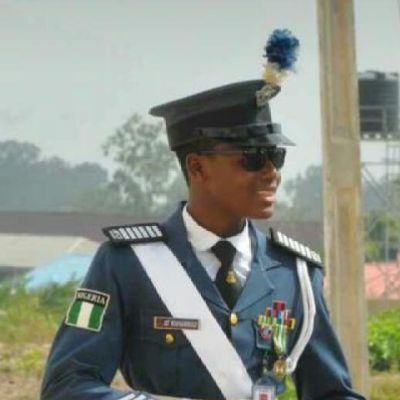 A gentleman officer cadet of the premier military University in West Africa.
'Do not let their words sadden you'
