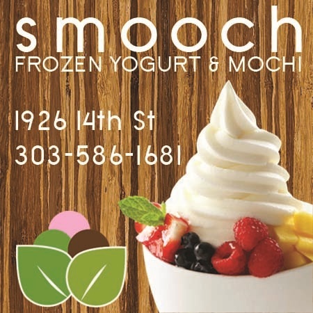 Locally owned & operated in Downtown Boulder (1926 14th St).Froyo, smoothies, mochi ice cream and popsicles. Delivery. Free wi-fi!