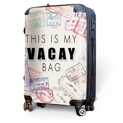Create personalized luggage with your photos and art.