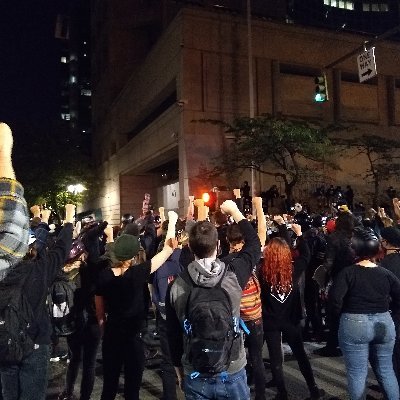 ClippingFor's profile picture. This account is largely to make footage on police brutality and spread it to folks that can help. I'm also half of DJ LRAD though, so expect music too. He/him