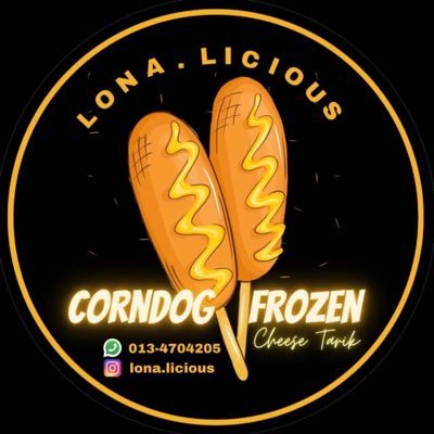 CORNDOG FROZEN homemade + murah + besar +puashati boleh visit our ig now lona.licious atau klik link whatsapp di bawah untuk pertanyaan lebih lanjut.tq! 💕