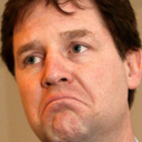 Nick Clegg, looking sad. (@petercbowden did this.)