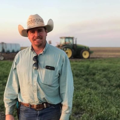 Farmer in the Texas Panhandle