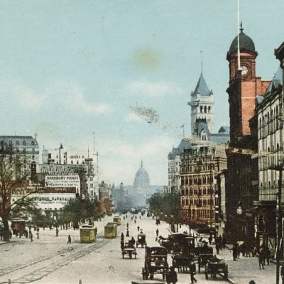 Unique vintage images from postcards and other ephemera as well as in-depth stories about historic places in the Washington, D.C. area.