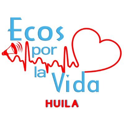 Cuenta oficial de Ecos Por La Vida Colombia, Regional Huila