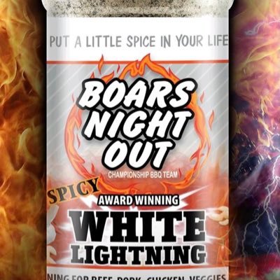 Boars Night Out White Lightning with Butter and Garlic BBQ