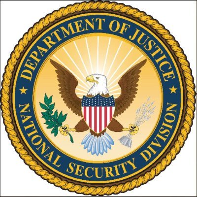 NSD’s mission is to carry out the Dept’s highest priority: protect the USA from threats to our National Security. Privacy policy: https://t.co/BGjlHW5wAL