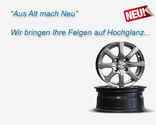 AlufelgenR's profile picture. Hochwertige Teil- oder Komplettreinigung von Original Alufelgen in Handarbeit,
nach Wunsch mit Neulackierung (freie Farbwahl)