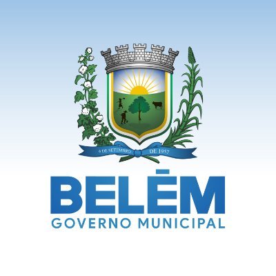 Twitter oficial da Prefeitura de Belém, na Paraíba. Solicitações, reclamações ou dúvidas serão respondidas via DM (Mensagem Direta)