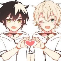 Throwback to the 365 Days of Mika and Yuu fandom event in 2018. A smile from the past to make our future just a lil' bit brighter :) profile art by @califlair