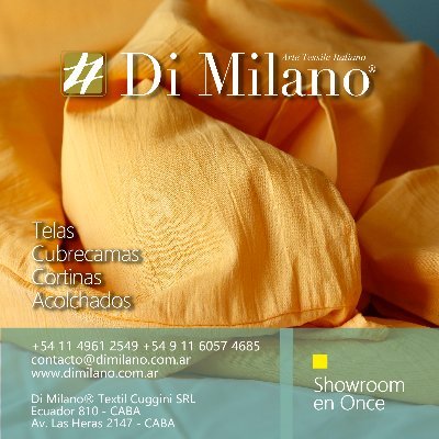 DiMilanoTextil's profile picture. Textil Cuggini S.R.L. +54 9 11 6057 4685 +54 9 11 4961 2549