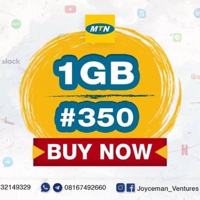 Joyceman_vent's profile picture. 💯 LEGITIMATE INTERNET|MOBILE DATA PLAN.
 MTN /GLO /AIRTEL /9MOBILE. 
ALL @ Heavily Discounted Price.
Be On Top, Stay Connected!
https://t.co/j2pS0IeUbH